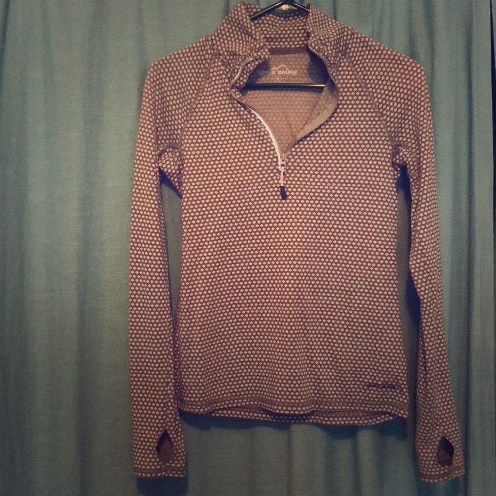 Eddie Bauer 1/4 zip layer - SMALL
